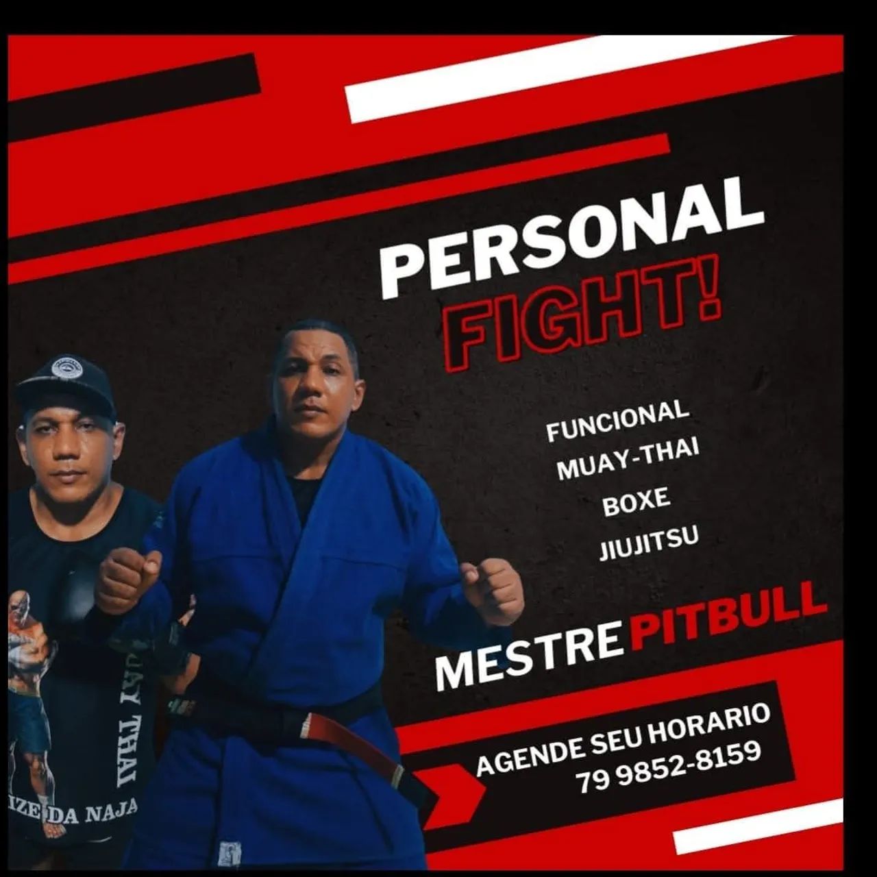 Treinamento Funcional, Muay Thai, Boxe e Jiu-Jitsu