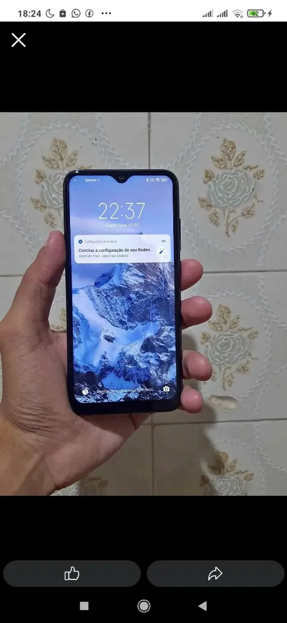 Vendo redmi note 8 Cell tudo ok vai com uma capinha
