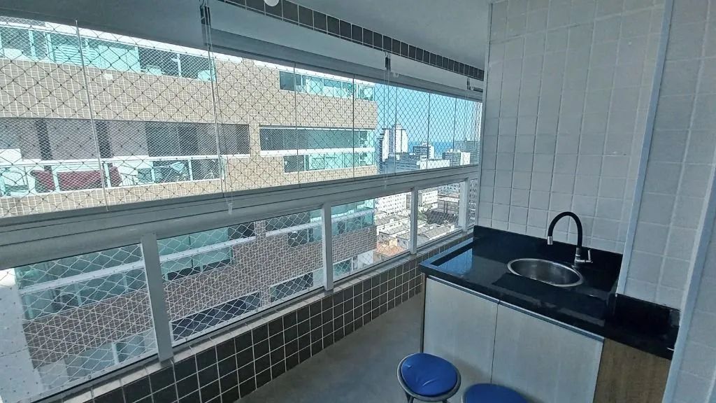 Oportunidade com vista mar, sacada gourmet, 2 dormitorios, 1 suíte e 1 vaga no bairro Cant - Foto 4