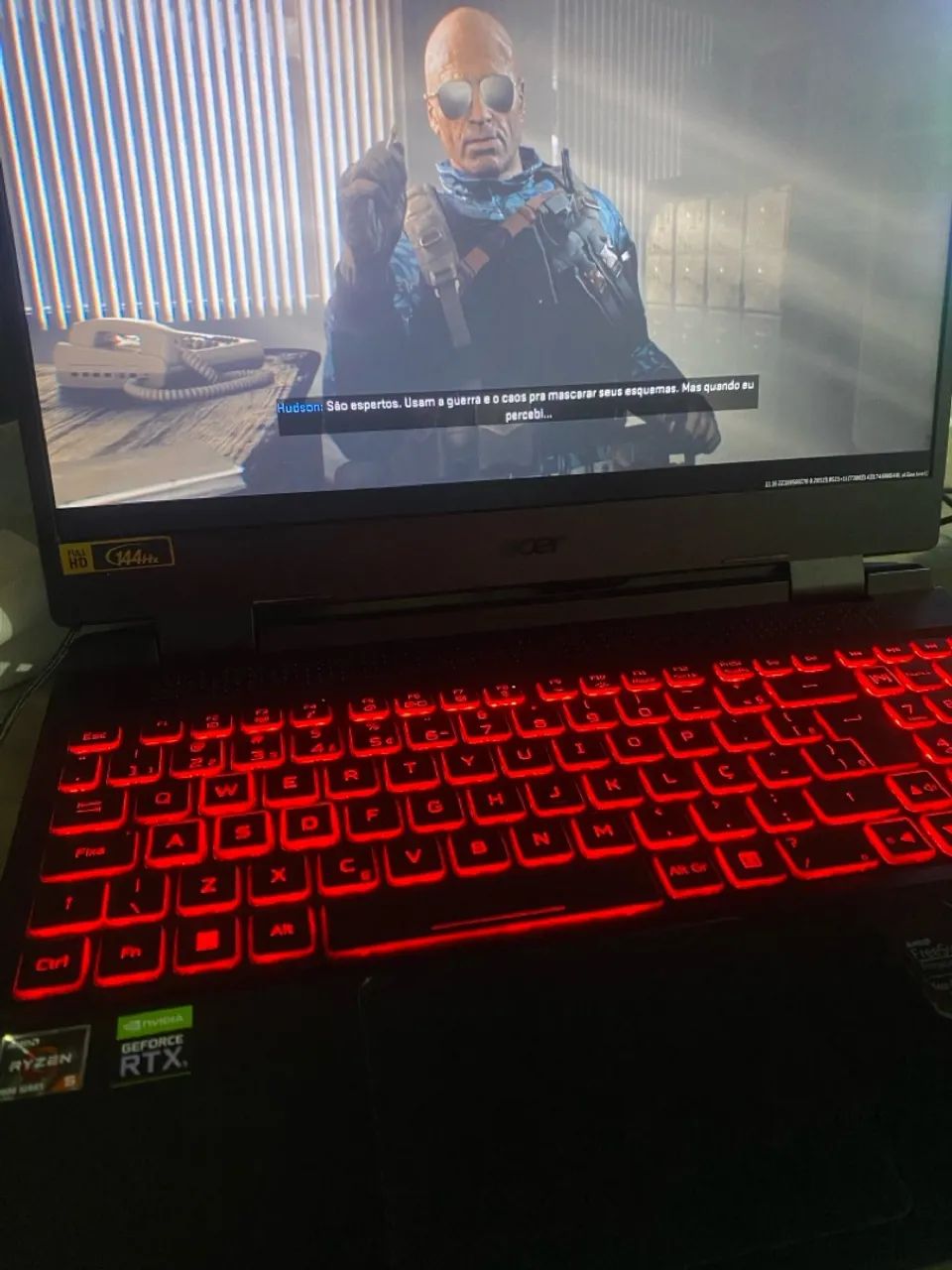 Acer Nitro 5, Ryzen 5!  RTX 3050! ACEITO TROCAS!  - Foto 3