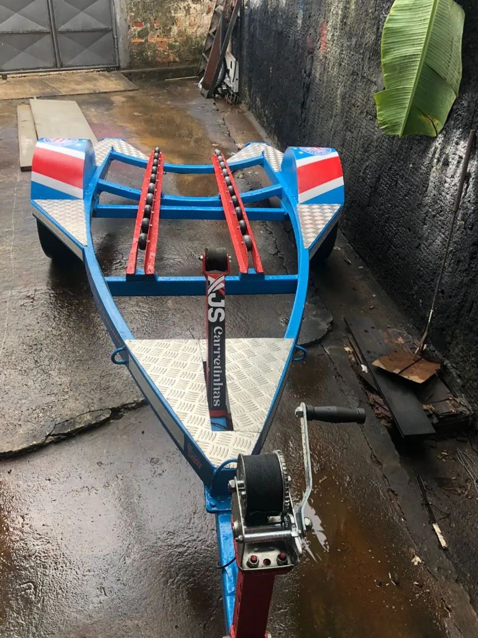 Carretinha reboque para transporte de jet-ski esportivo  - Foto 2