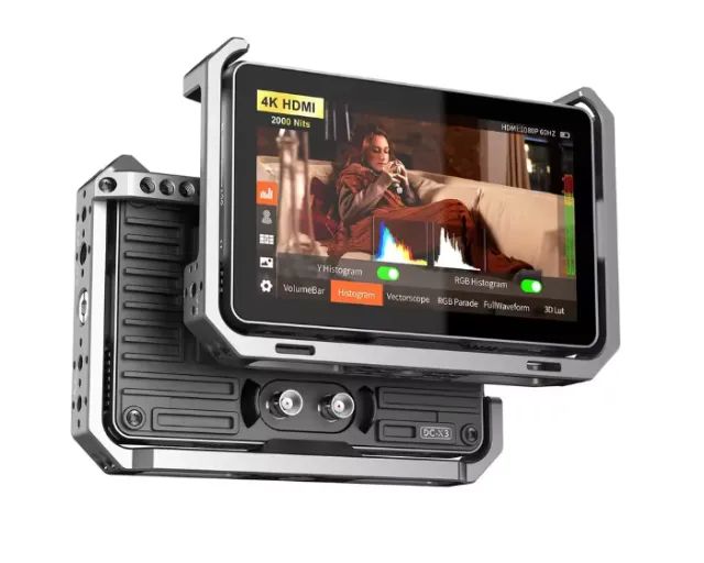 VILTROX DC-X3 Monitor 4K de 6 polegadas 2000 nits com bateria