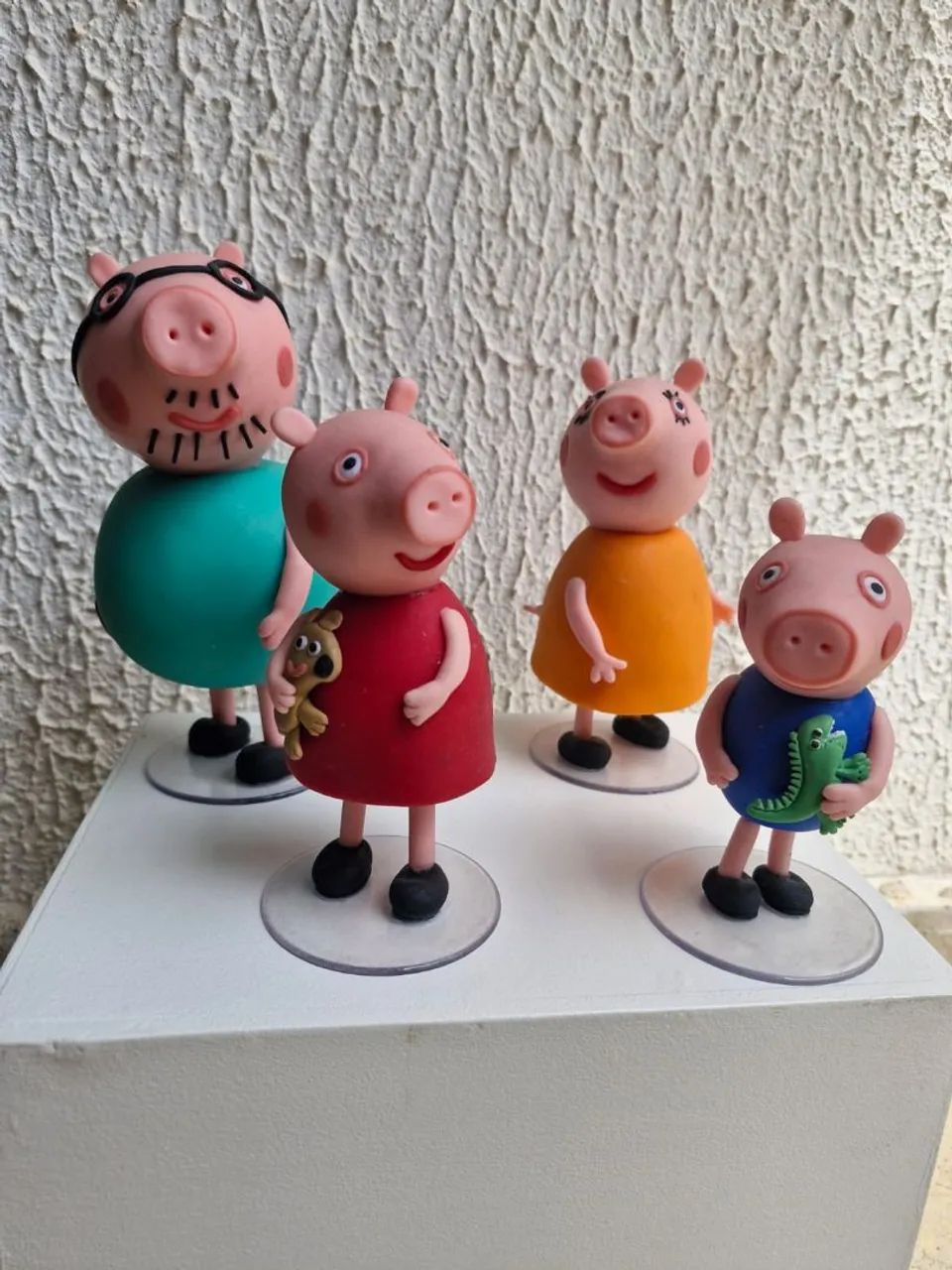 Bonecos Peppa Pig em Biscuit - Foto 2