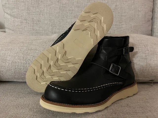 Bota Couro estilo Harley Davidson  - Foto 3