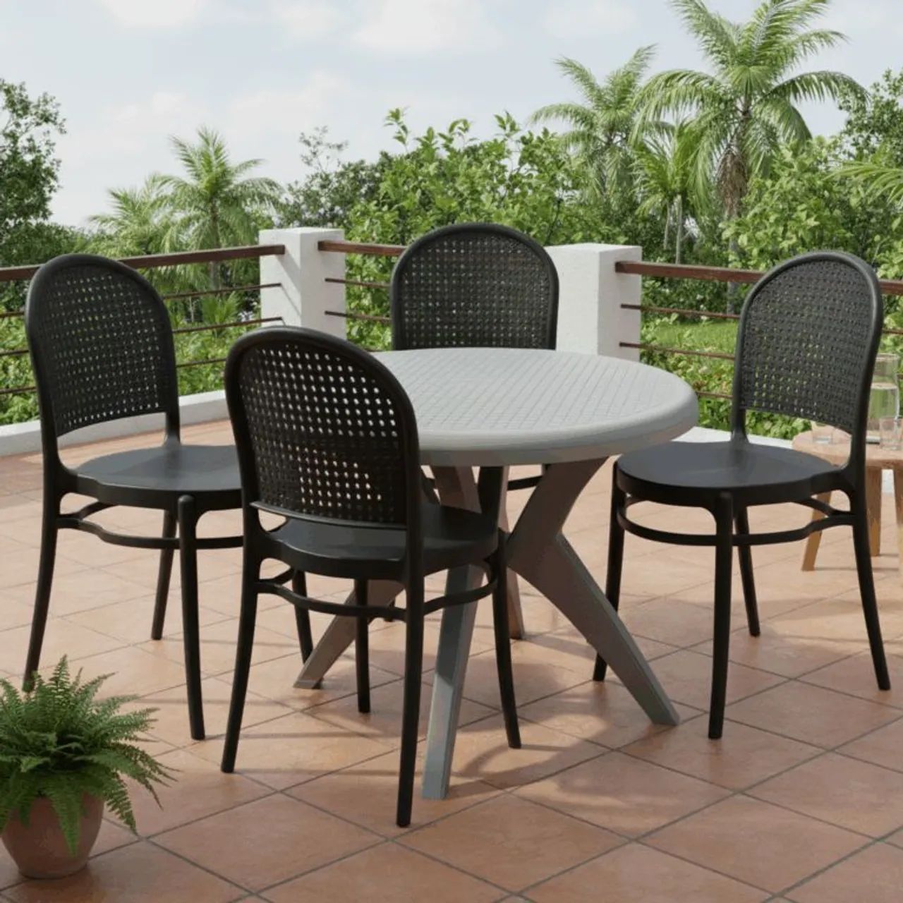 SUPER ELEGANT AND FUNCTIONAL BALCONY TABLE – BE AMAZED!! UEUTT