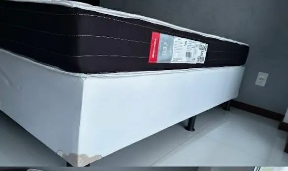 Cama de Casal + Base (Ortobom)