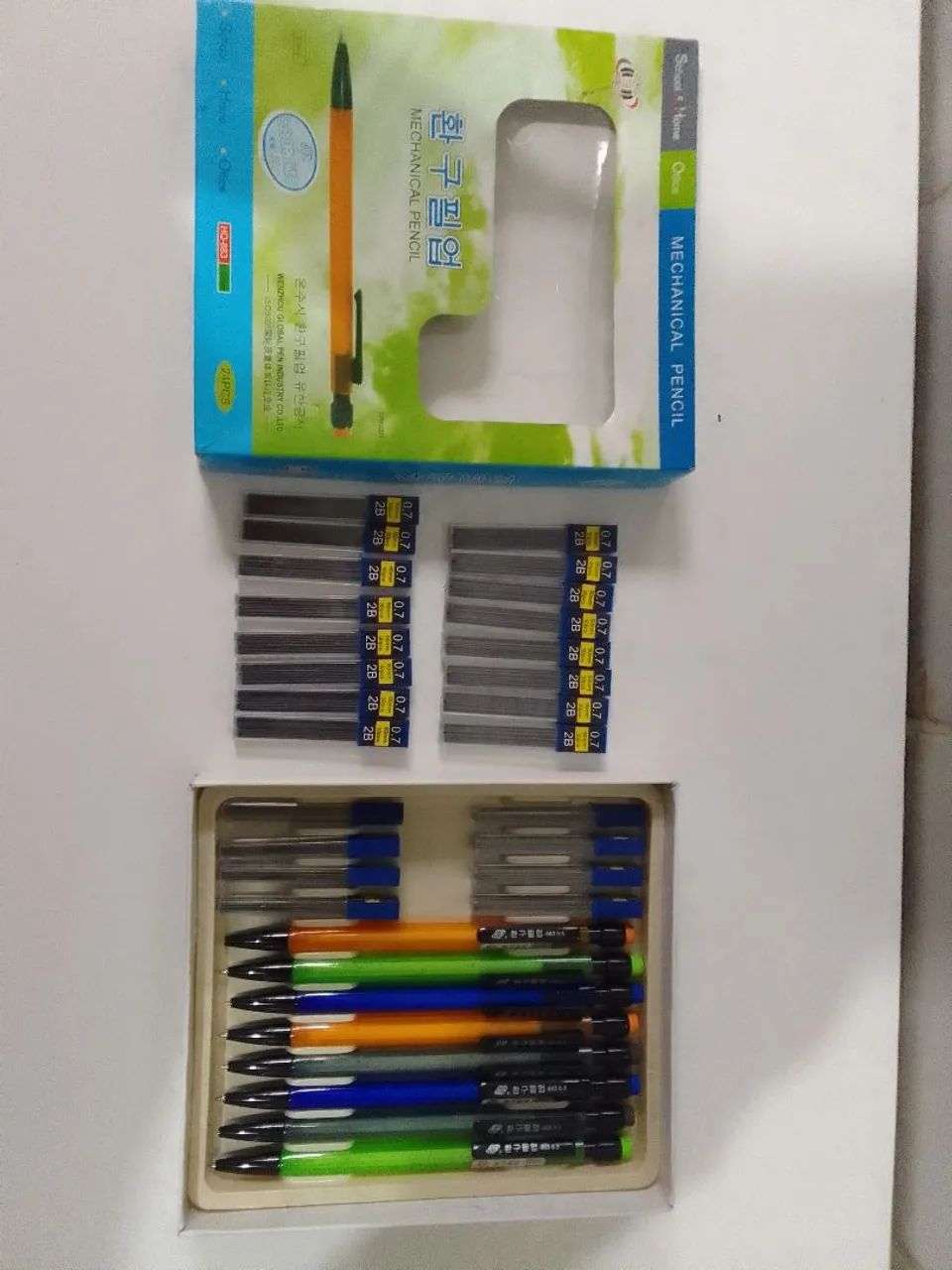 Kit de Lapiseiras Mecânicas e Grafites