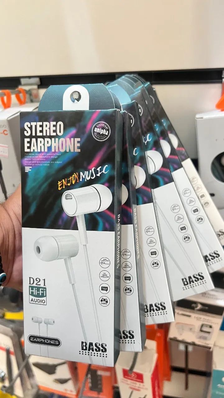 Fone de Ouvido Estéreo