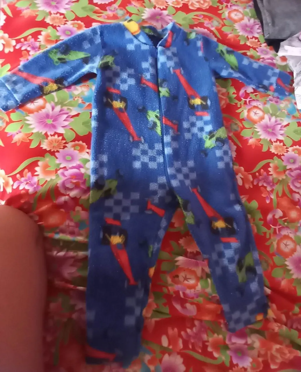 Macacão Bebê Infantil - Azul - Carrinhos