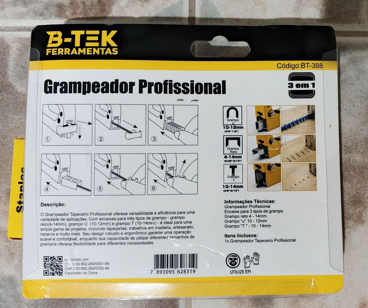 Grampeador Profissional Novo - Foto 2