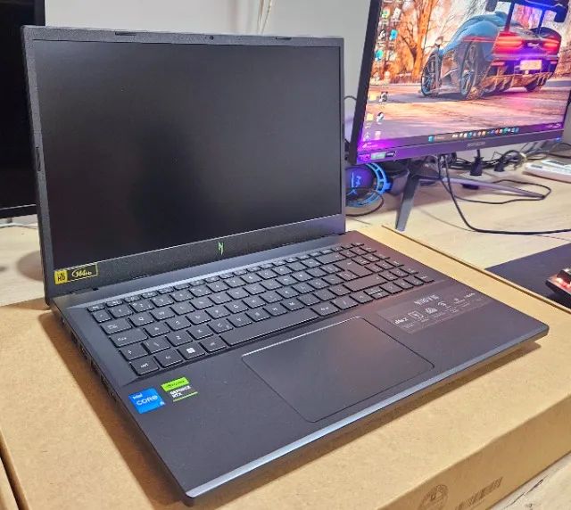 Notebook Acer Nitro V I5 13420H Tela 15.6 IPS 144Hz 8GB 512Gb SSD RTX 4050 6GB NF Lacrado - Foto 3
