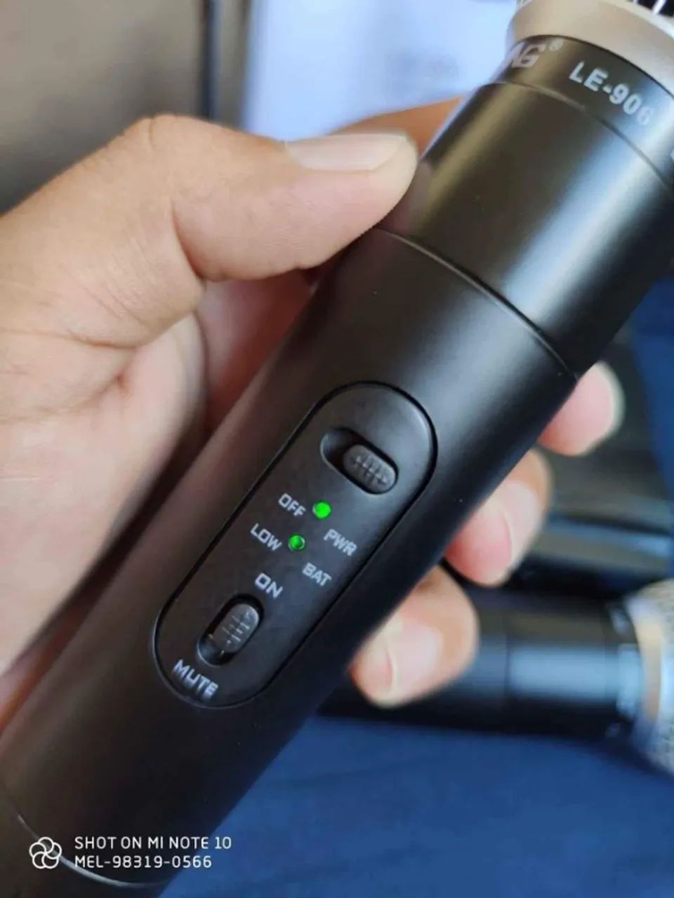 Microfone Sem Fio Profissional Lelong le 906 alcance 60 metros - Foto 4