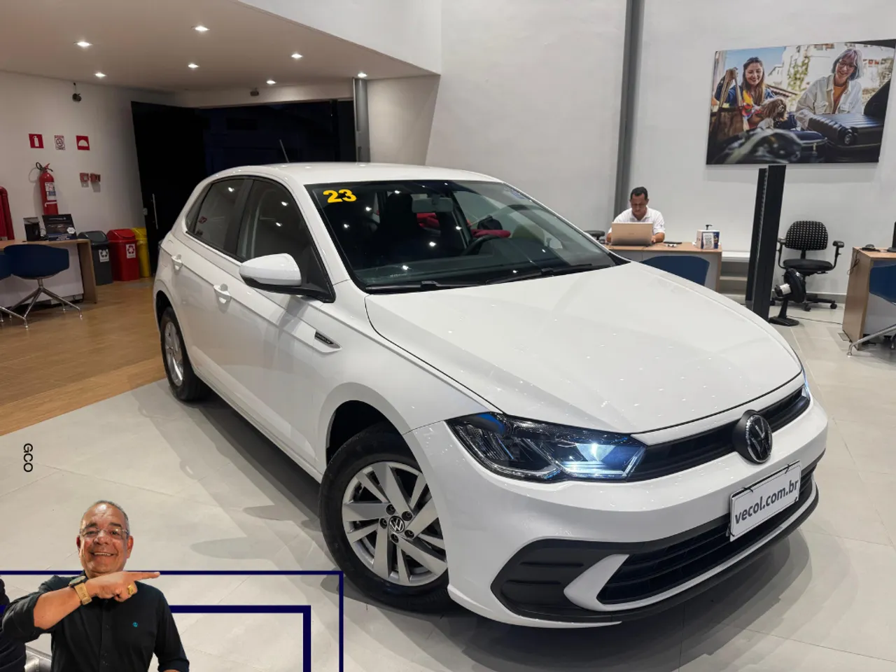VOLKSWAGEN Polo Hatch 1.0 4P 170 TSI COMFORTLINE AUTOMÁTICO - 2023