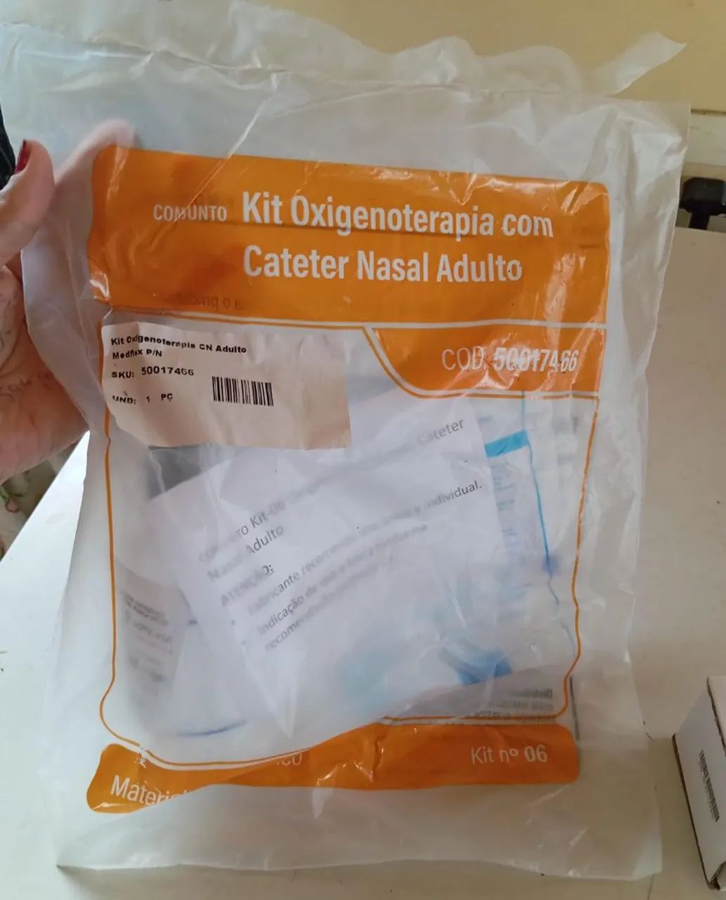 Kit de oxigenoterapia 