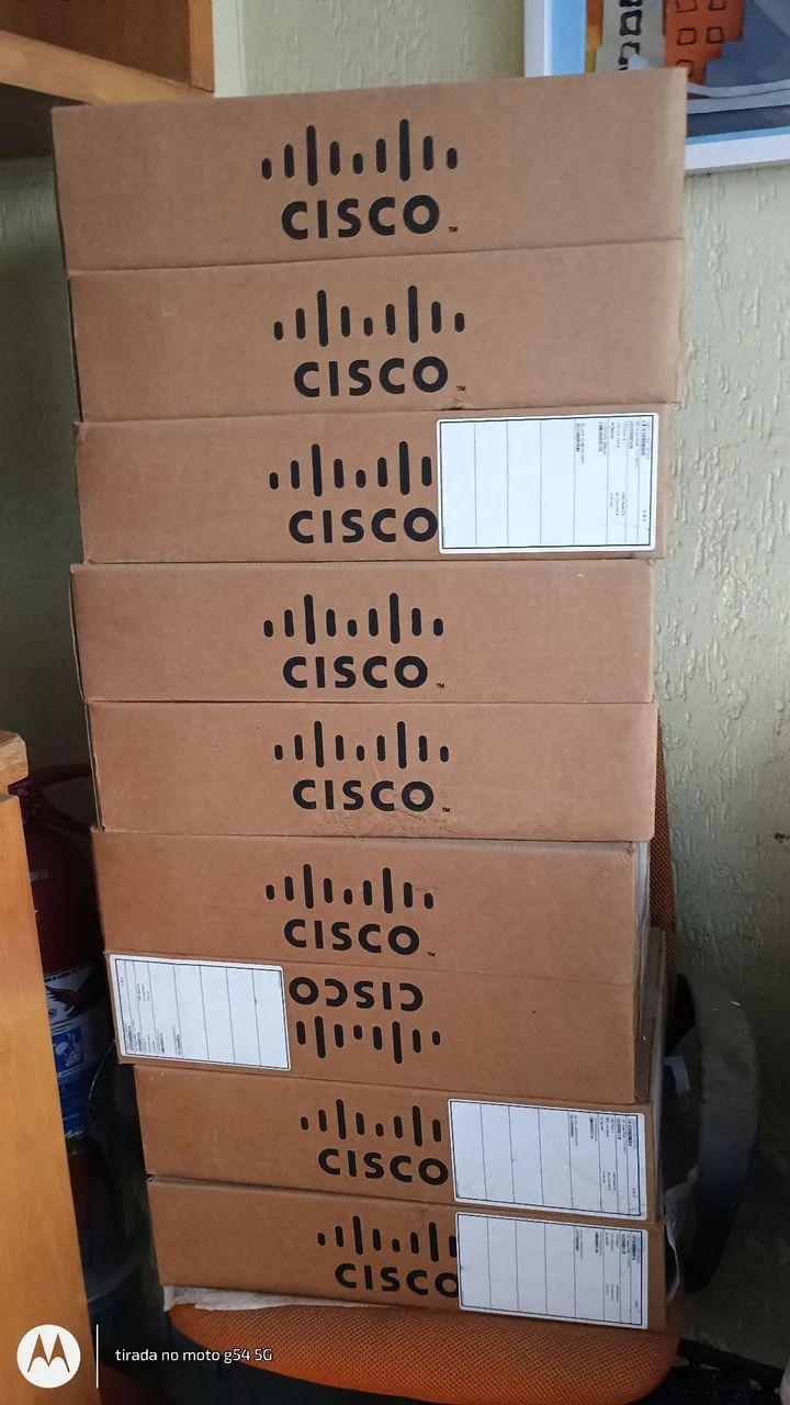 Aparelhos  Cisco 10 unidades na caixa