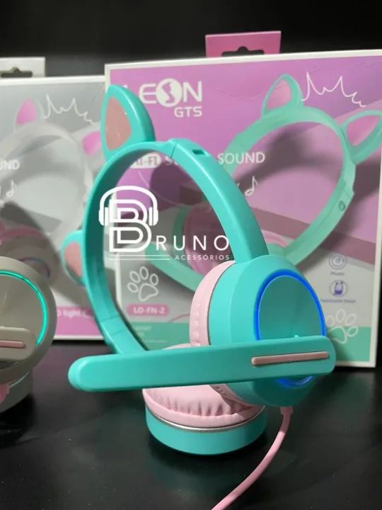 Fone de Ouvido Gatinho  - Foto 3