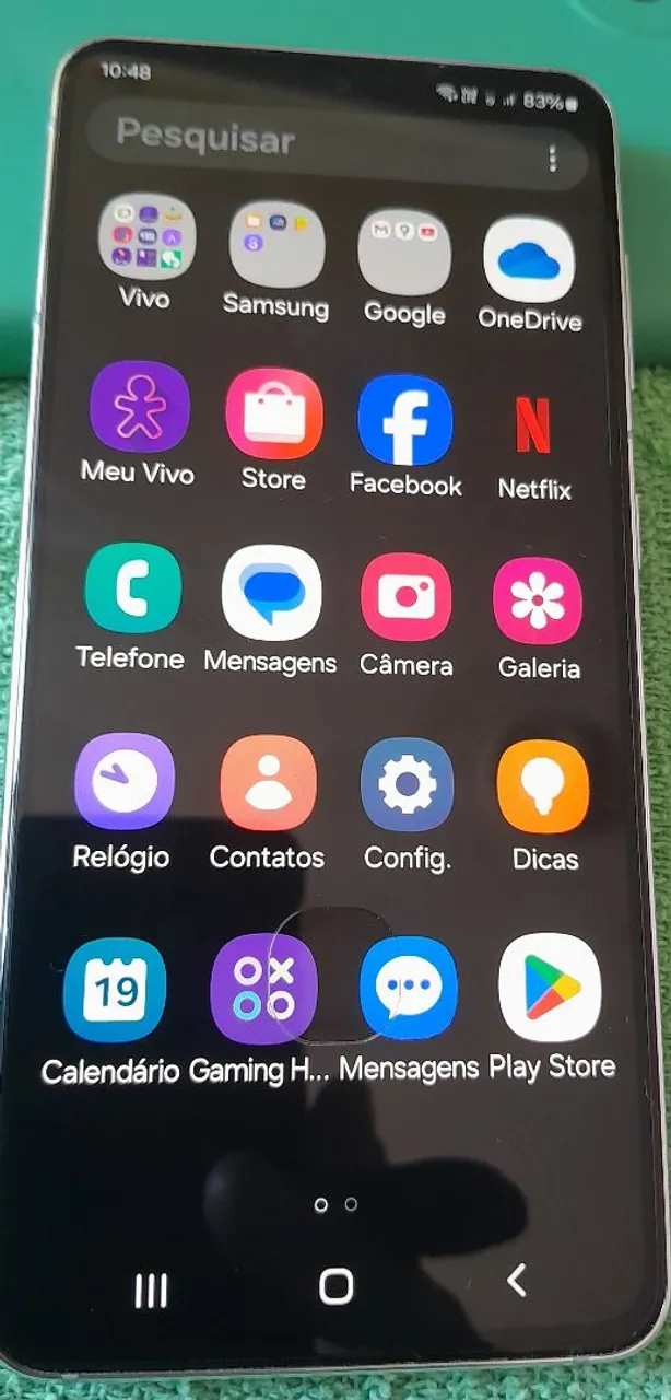 S21 novo película e capa já inclusa