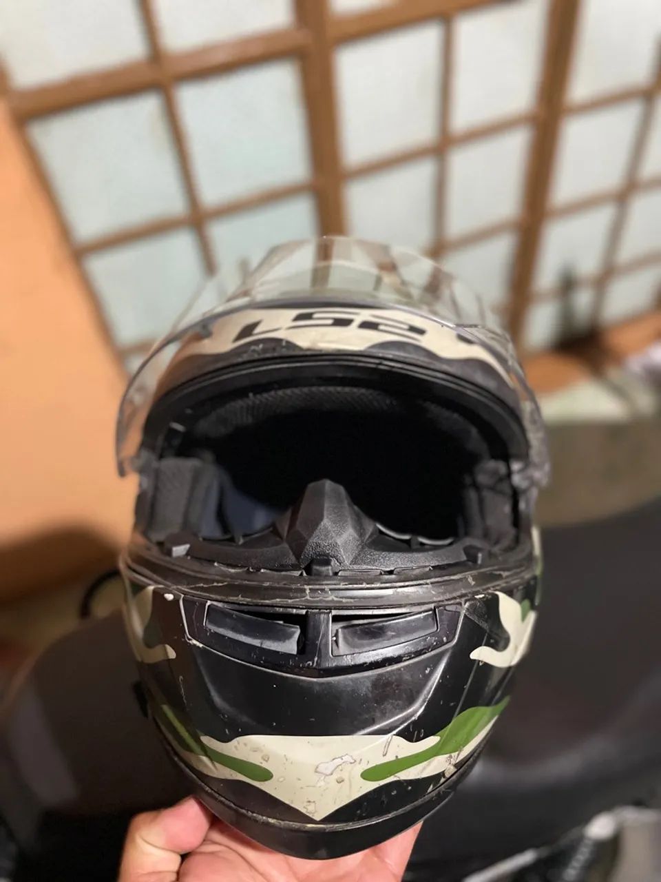 Capacete camuflado LS2 - Foto 2