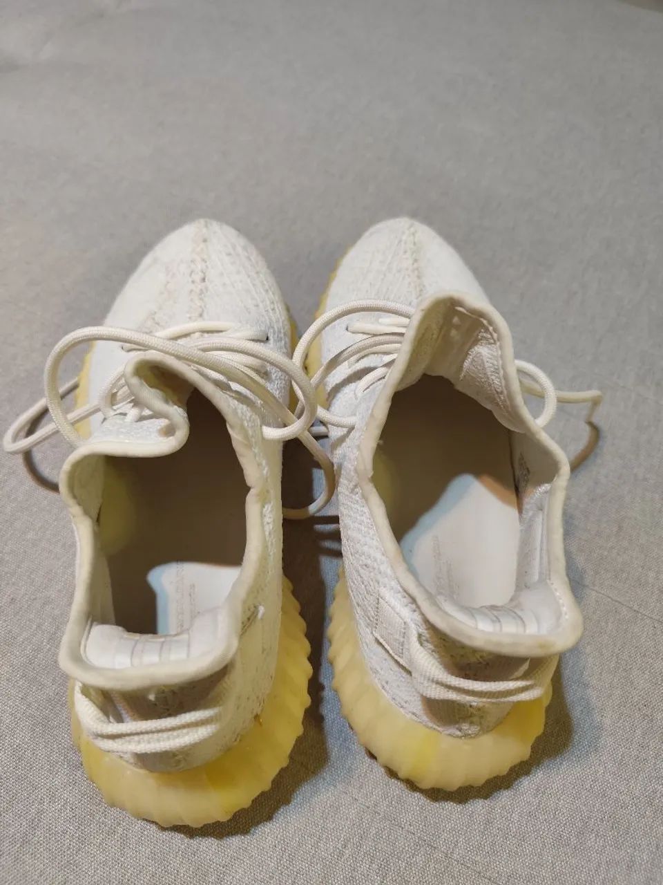 Tênis yeezy boost adidas 350 v2 branco - Foto 3