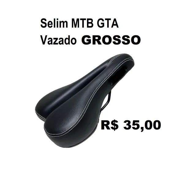Selim mtb Novo Macio Lacrado 