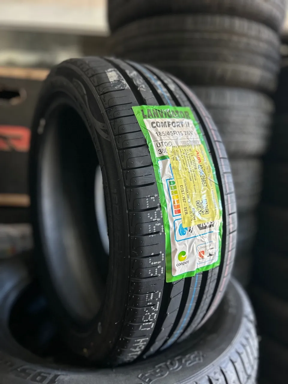 Pneu 185/45r15 novo Lanvigator r$399,99 a vista