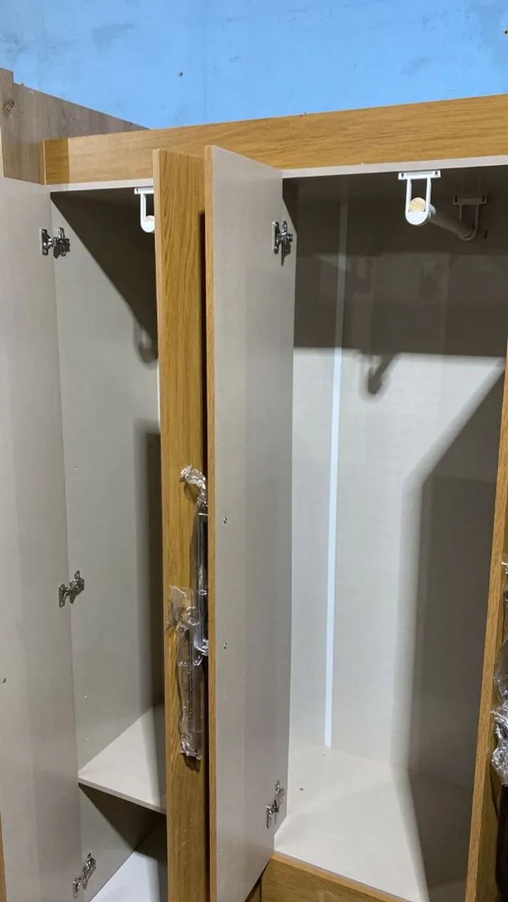 GUARDA ROUPA CASAL 6PTS PROMOÇÃO  - Foto 2