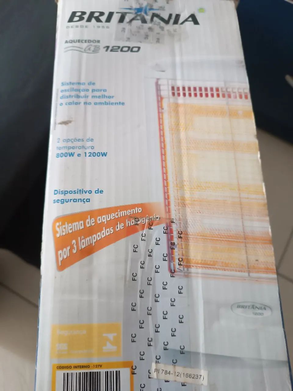 Aquecedor Britânia AB 1200 w - Foto 3