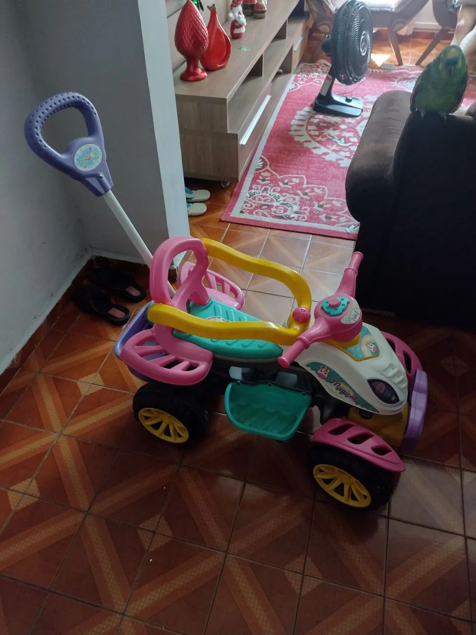 Quadriciclo infantil feminino. - Foto 2