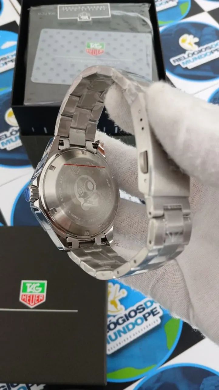 RELÓGIO TAG AQUARACER CALIBRE 7 AUTOMÁTICO  - Foto 5