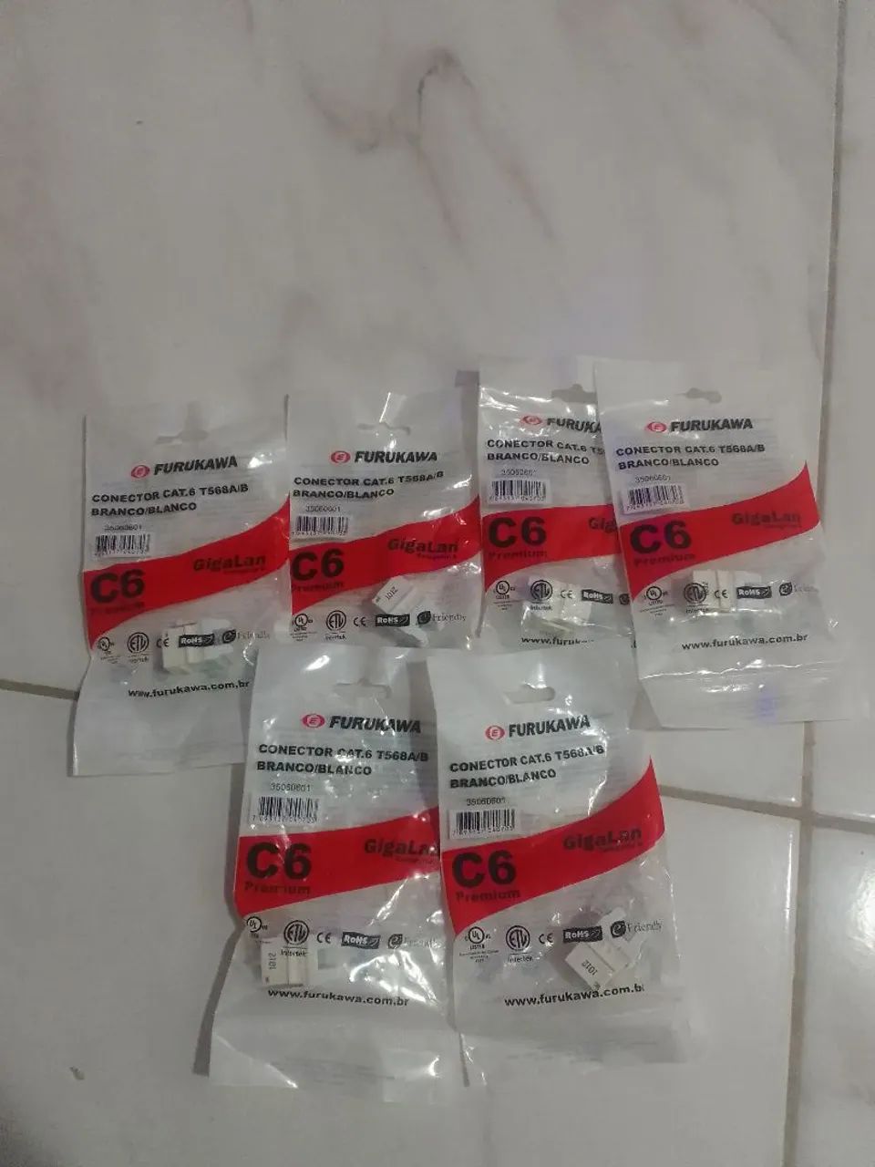 Conector Furukawa cat6 fêmea - Foto 3