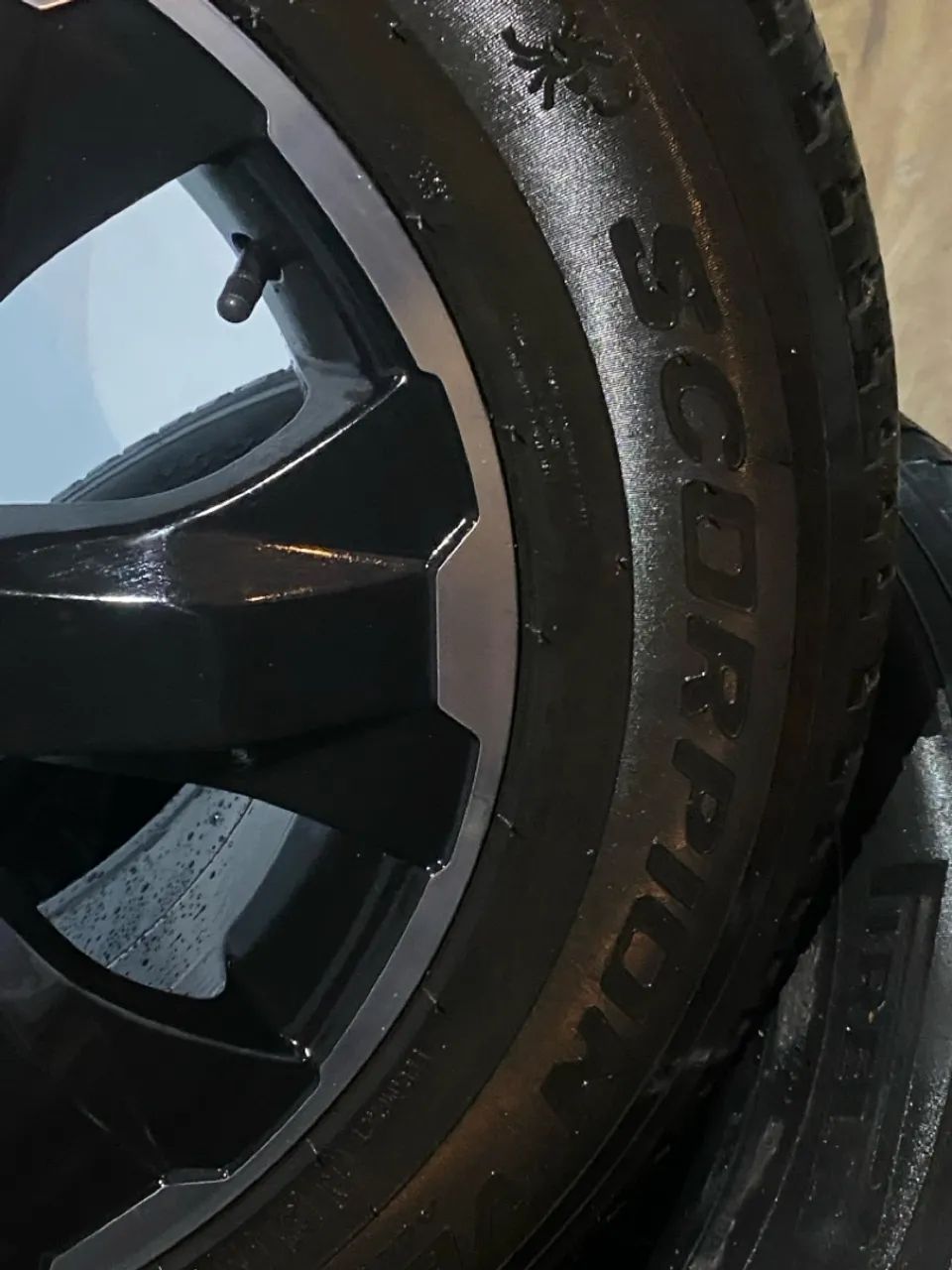 Rodas aro 18 com pneus S10 - Foto 2