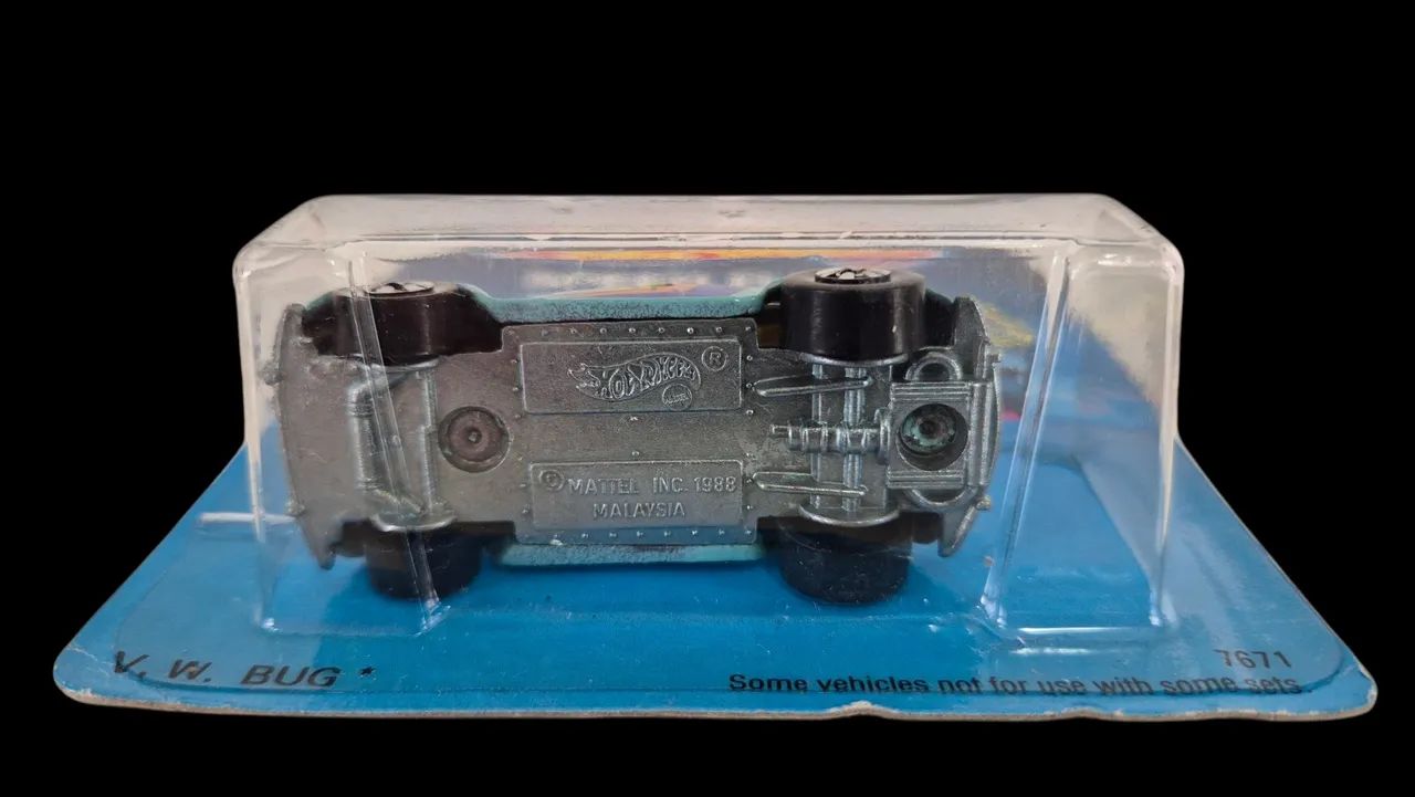 Hot Wheels Raro Speed Fleet VW Beetle VW Bug 1989 - Foto 5