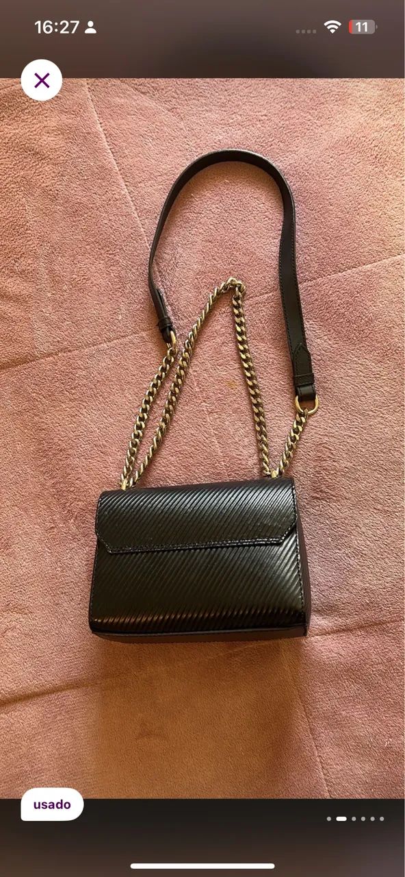 Bolsa Schütz couro  - Foto 4