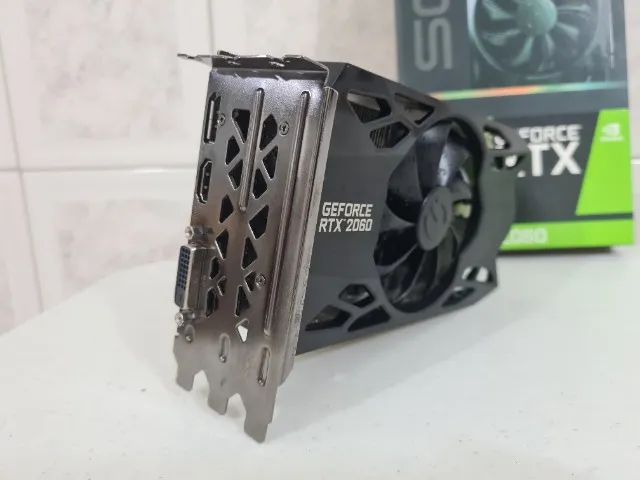 Placa de vídeo NVidia RTX 2060