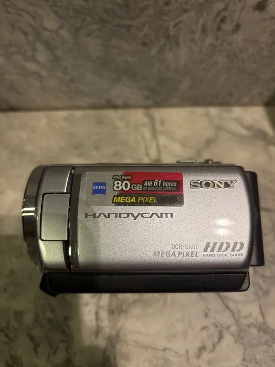 Filmadora Sony DCR-SR87 Mega Pixel HDD