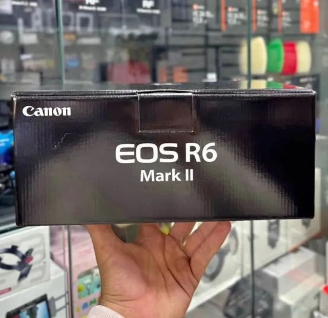 Câmera Cânon Eos R6 Mark II + Lente 24-105mm Lacrada