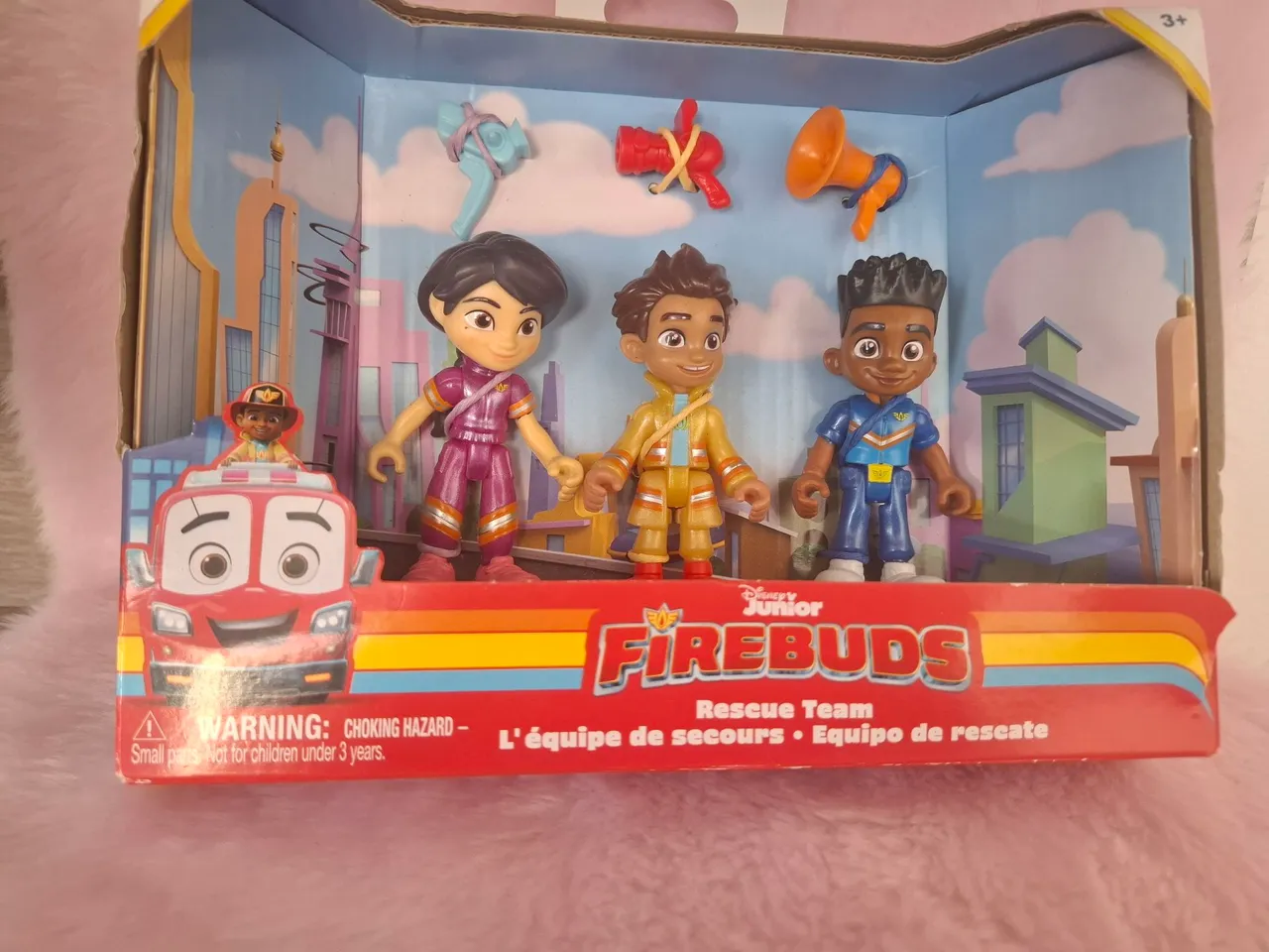 Kit Firebuds - Disney Junior,novo importado 