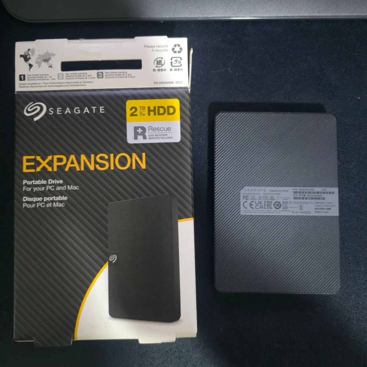 HD externo seagate 2tb64231154008194123