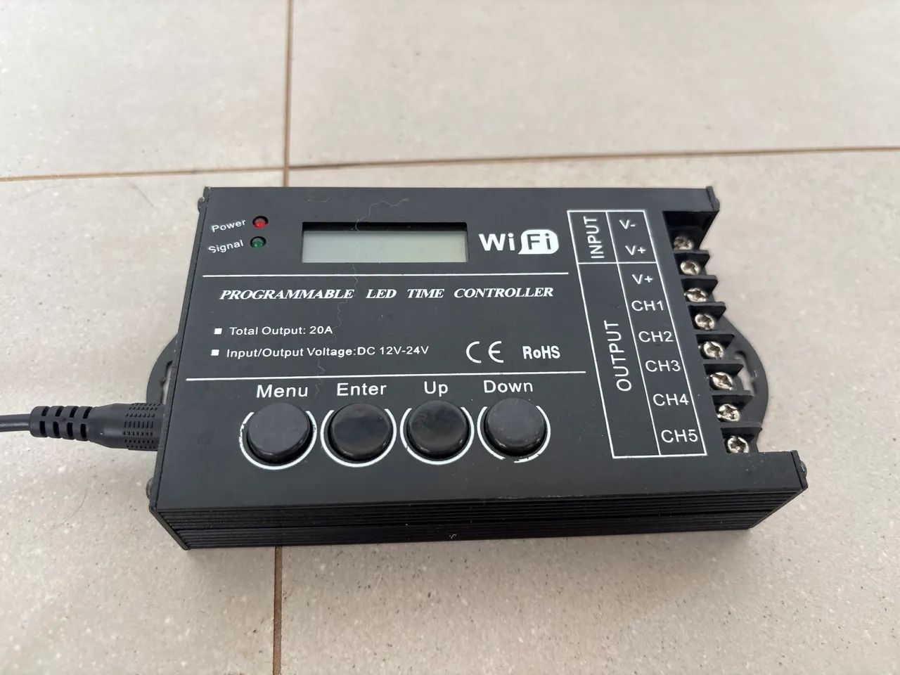 controlador de tempo programável para fitas de LED - Foto 2