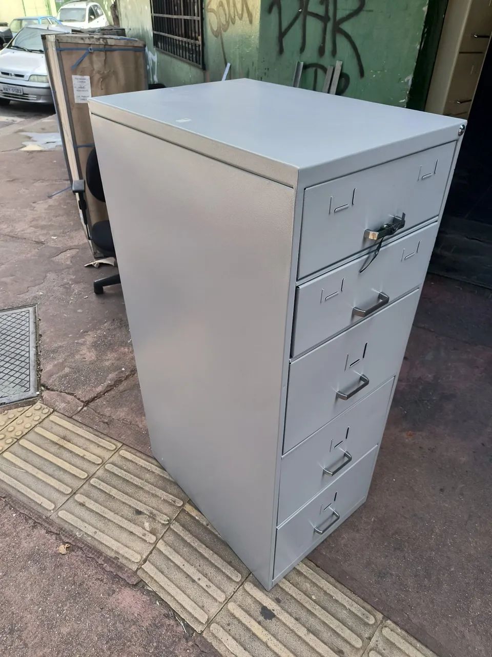 Gaveteiro de Aço 5 Gavetas