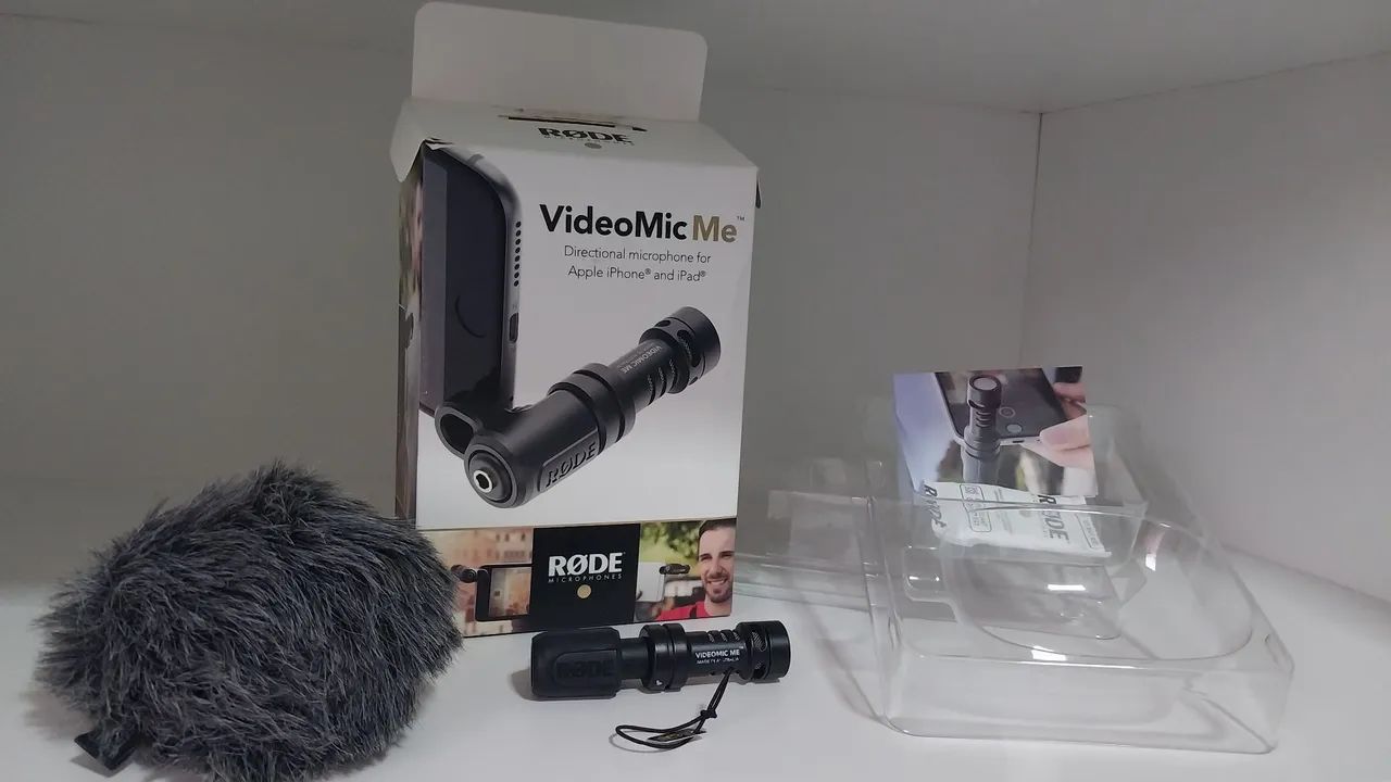  RØDE VideoMic Me - Microfone Direcional p/ Celular (P2) - Quase Novo!<br><br> - Foto 4