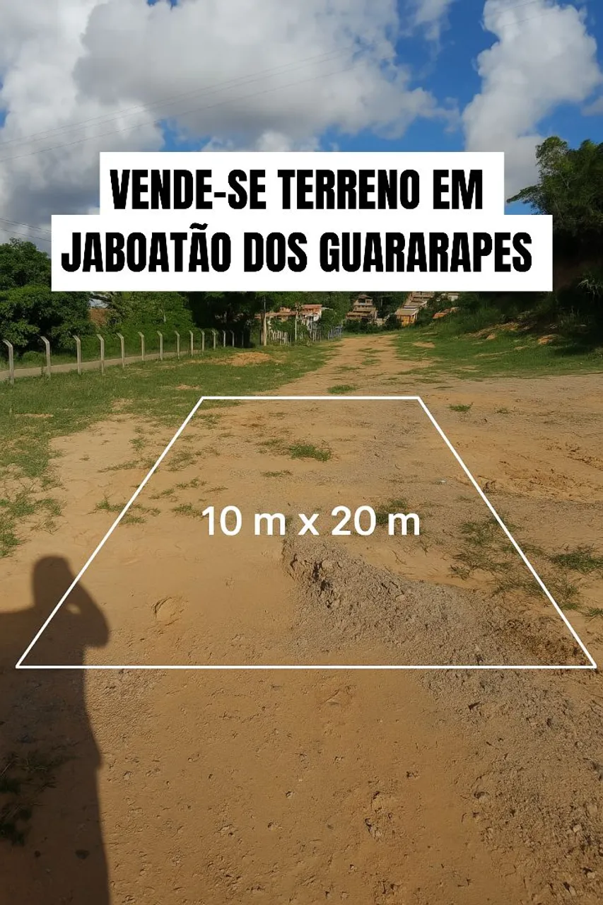 VENDE-SE TERRENO EM JABOATÃO DOS GUARARAPES(ACEITO PROPOSTA)