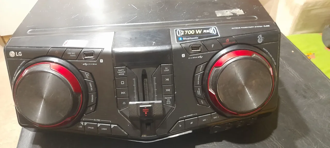 CENTRAL DO SOM LG CJ 98 2700W BLUETOOTH