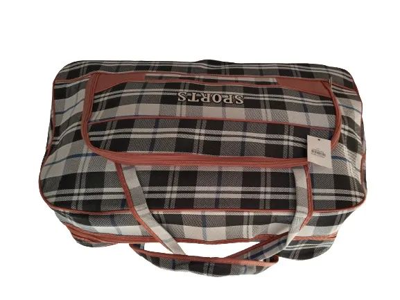 Bolsa de Mão Mala grande viagem conta com alça fixa e ajustável - Foto 3