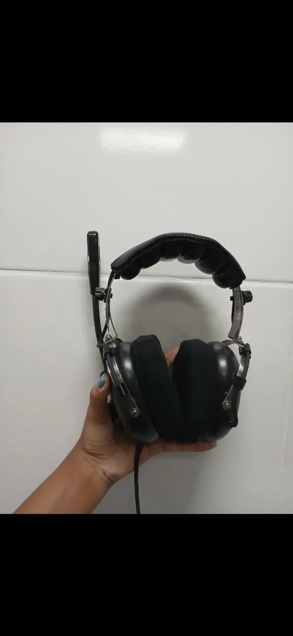 Headset fone de ouvido para Aviação Piloto Aeronave gca 4g - Foto 2