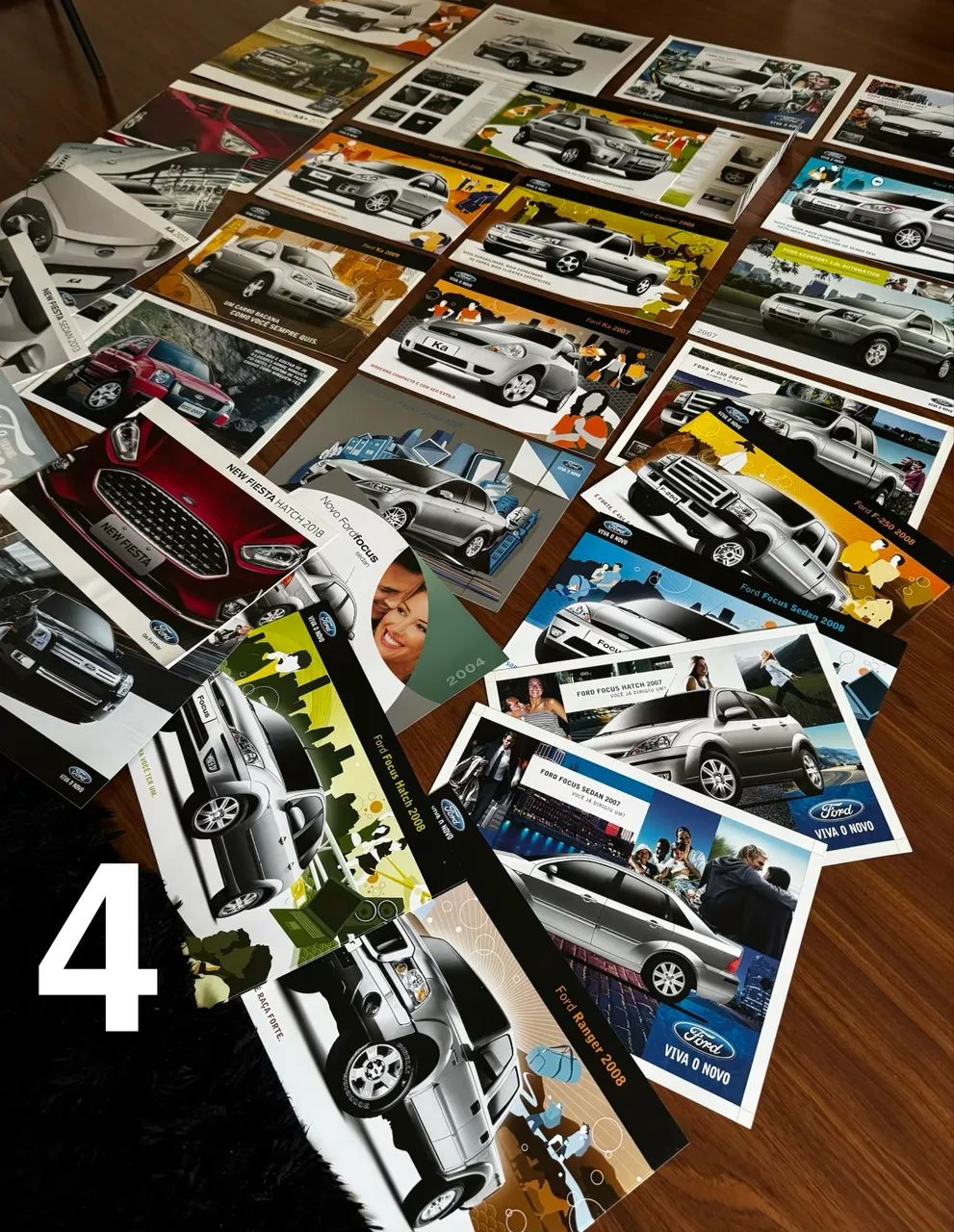 FOLDER PROSPECTO LINHA FORD RARIDADE ?LEIA?!! - Foto 4