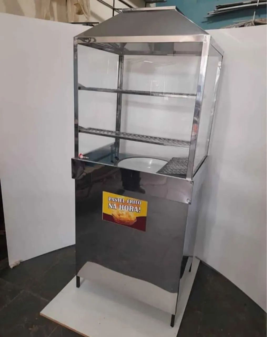 Expositor de Pastel Frito - Conservação e Apelo Visual