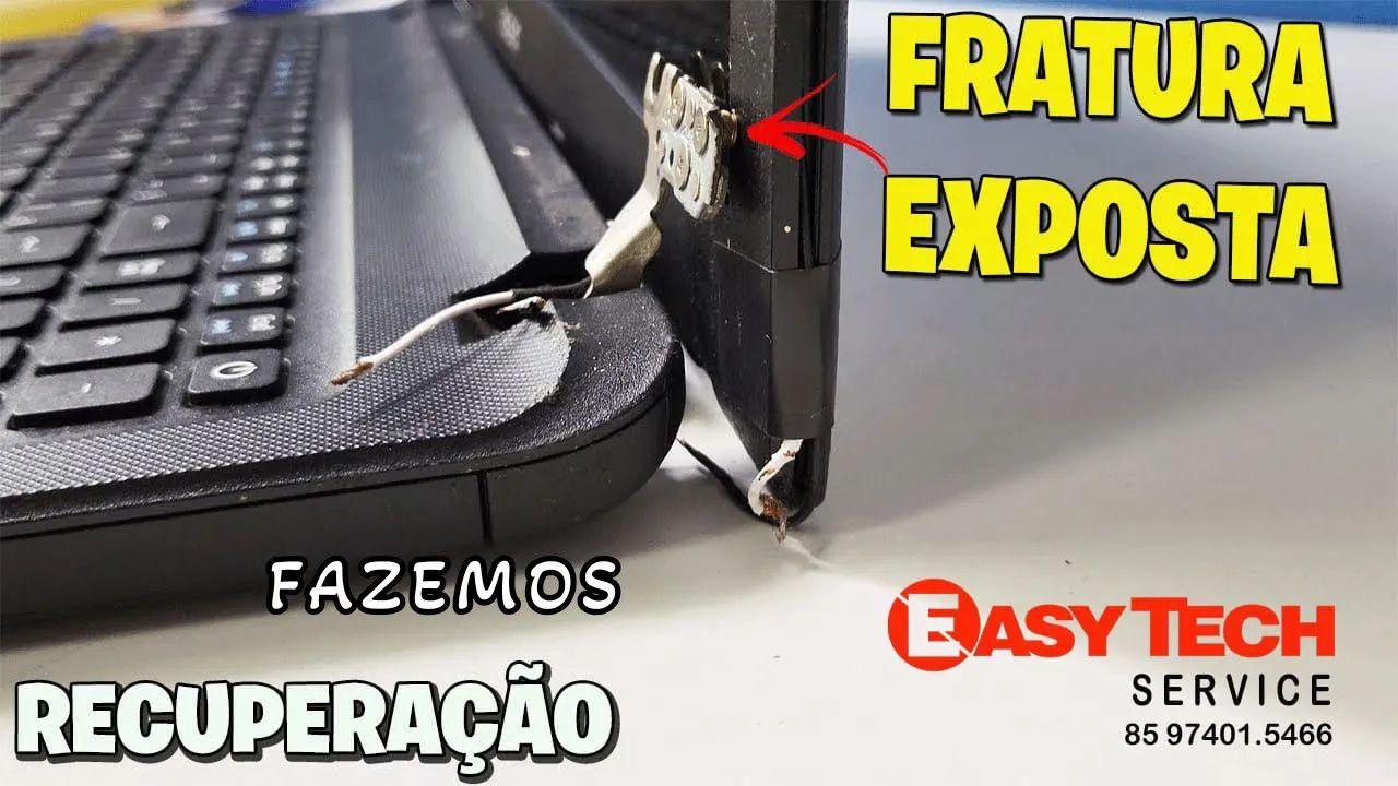 Reparo na carcaça de notebook