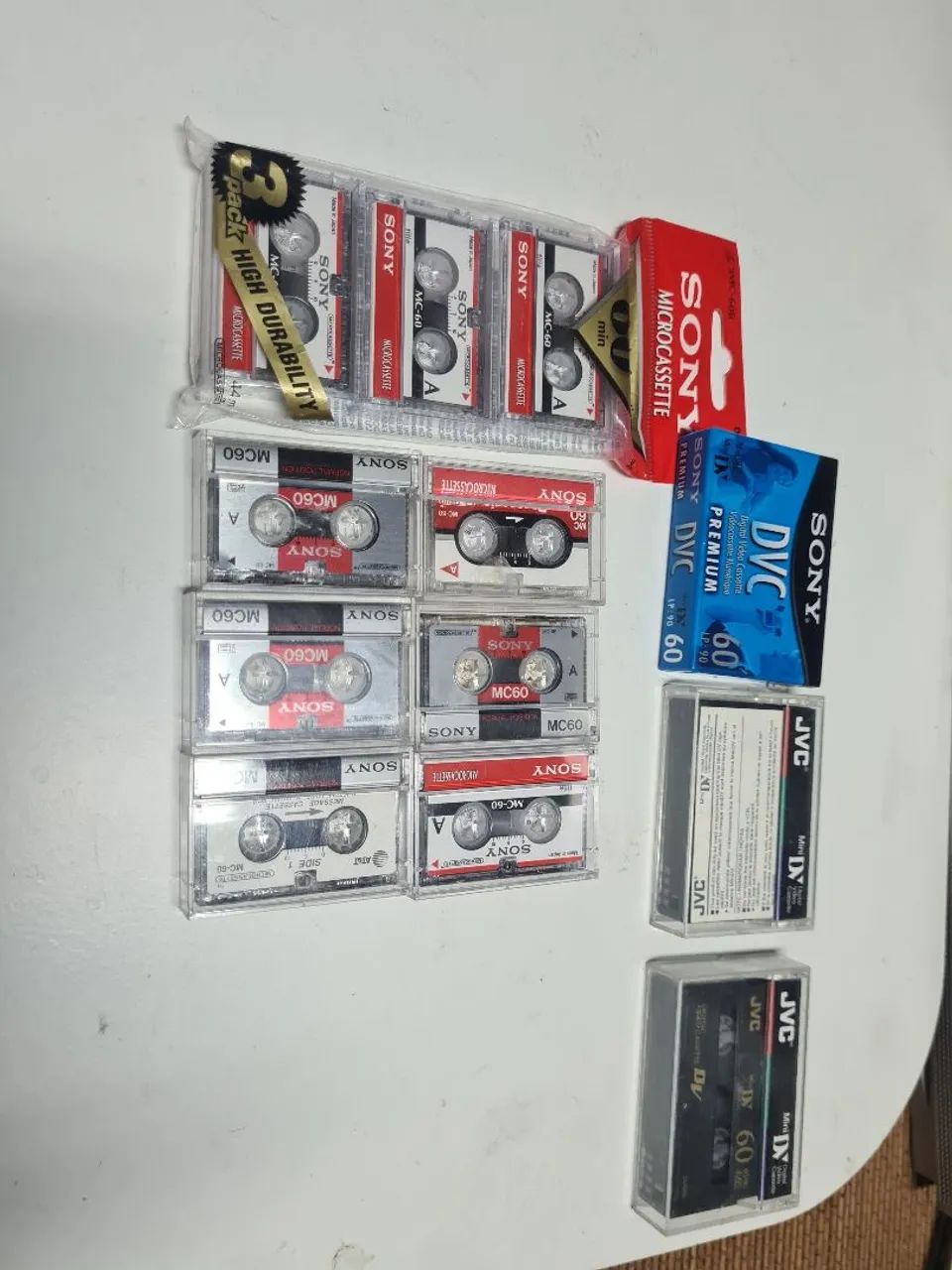 Kit Com 12 Fitas DVC E Cm 60 Nova - Foto 3