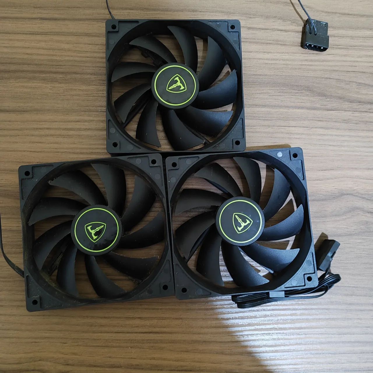 2x 3 Ventoinhas Cooler para PC